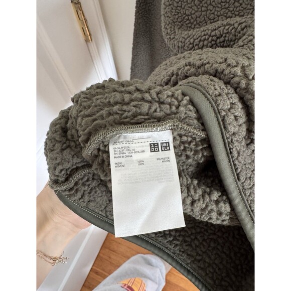 Engineered Garments X Uniqlo Sherpa Pile Fleece Crewneck Sweatshirt L - Picture 3 of 4
